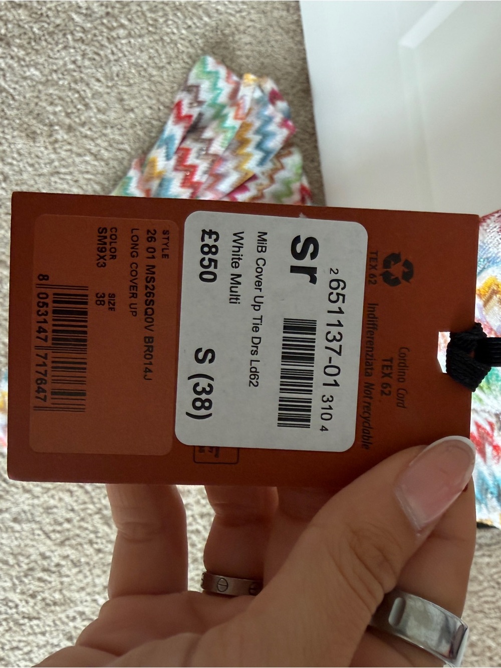 authentic missoni dress NEW WITH TAGS - Picture 5 of 5